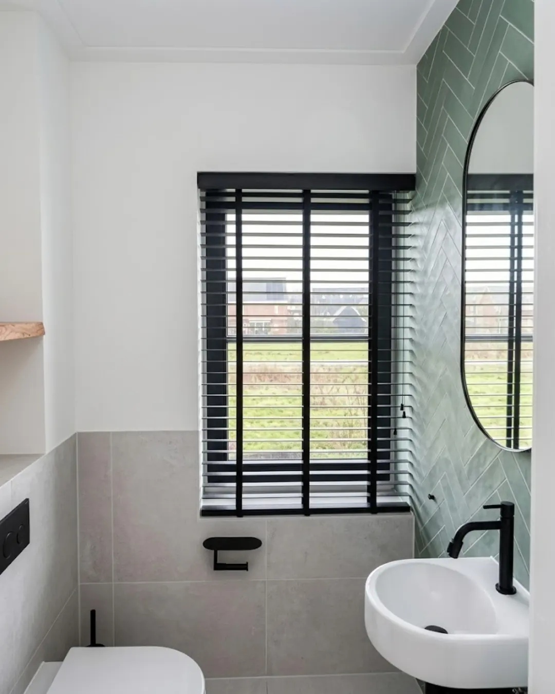 Jaloezieën, voorbeeld interieur